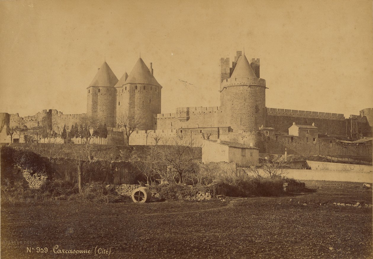 Carcassonne by Mederic Mieusement