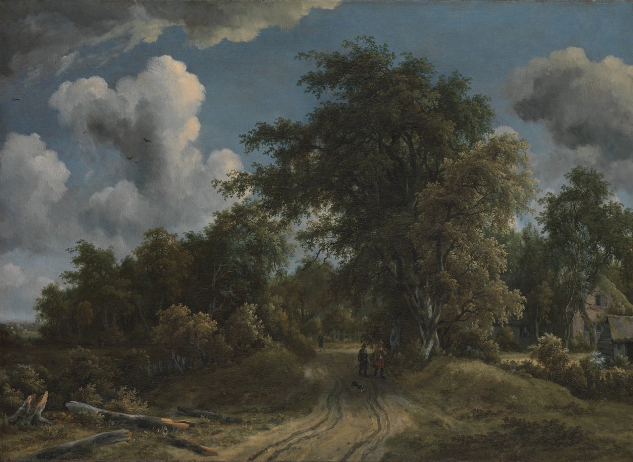 Woodland Road by Meindert Hobbema