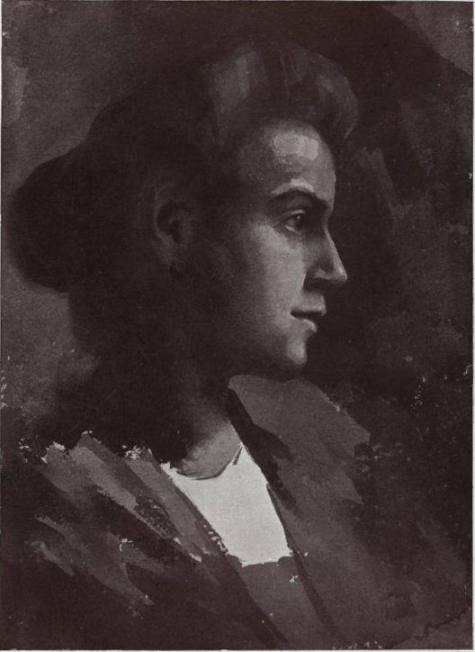Portrait Study by Melita Rojic