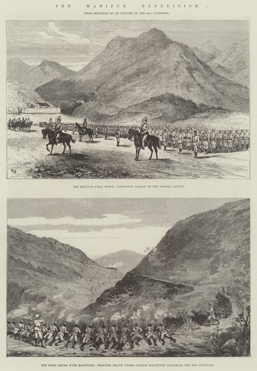 The Manipur Expedition by Melton Prior