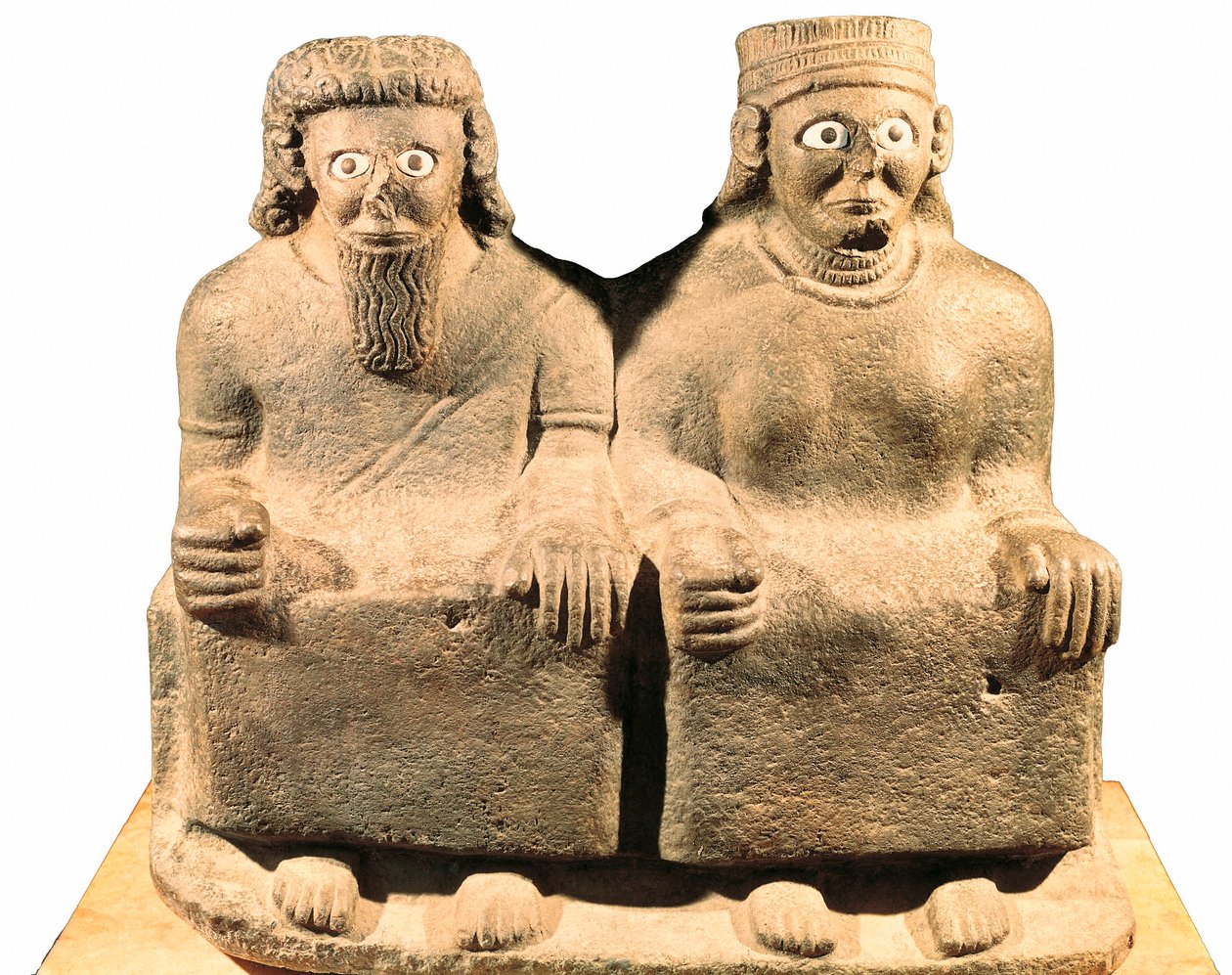 God Hadad and Goddess Ishtar by Mesopotamian Mesopotamian