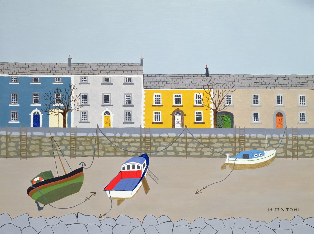 Winter in Polperro by Micaela Antohi