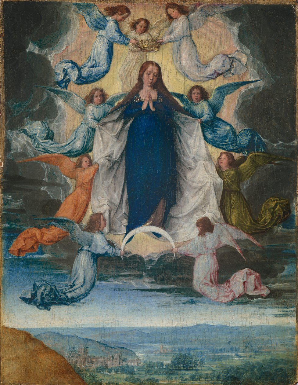 Assumption of Mary by Michael Sittow