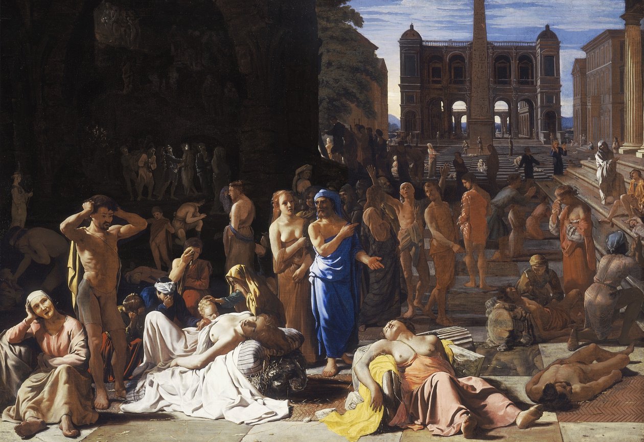 Plague in an Ancient City by Michael Sweerts
