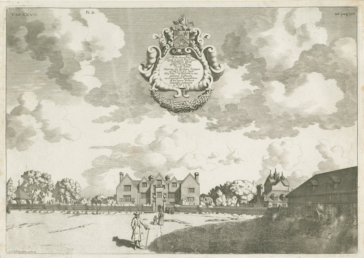 Bentley Hall by Michael Burghers