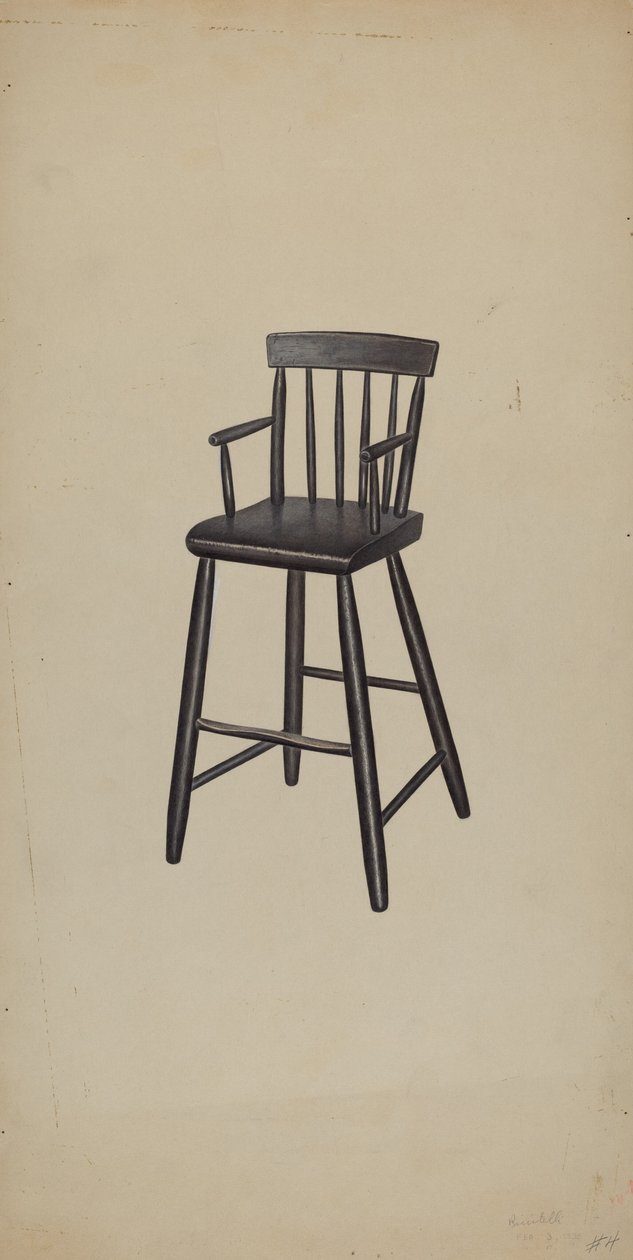 High Chair by Michael Riccitelli
