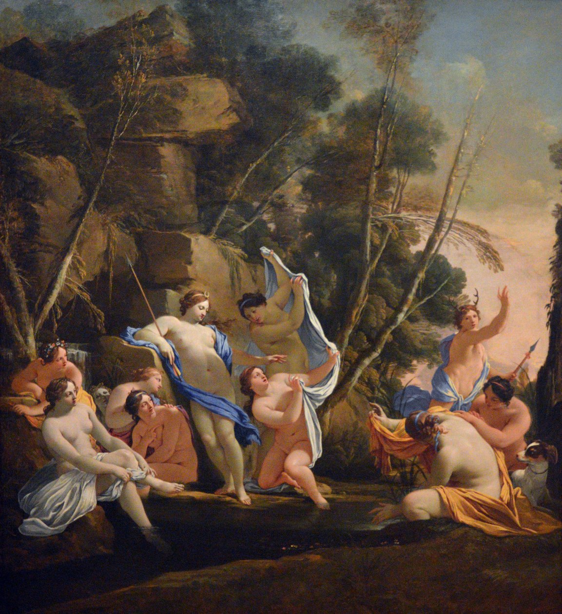 Diana and Actaeon by Michel Dorigny