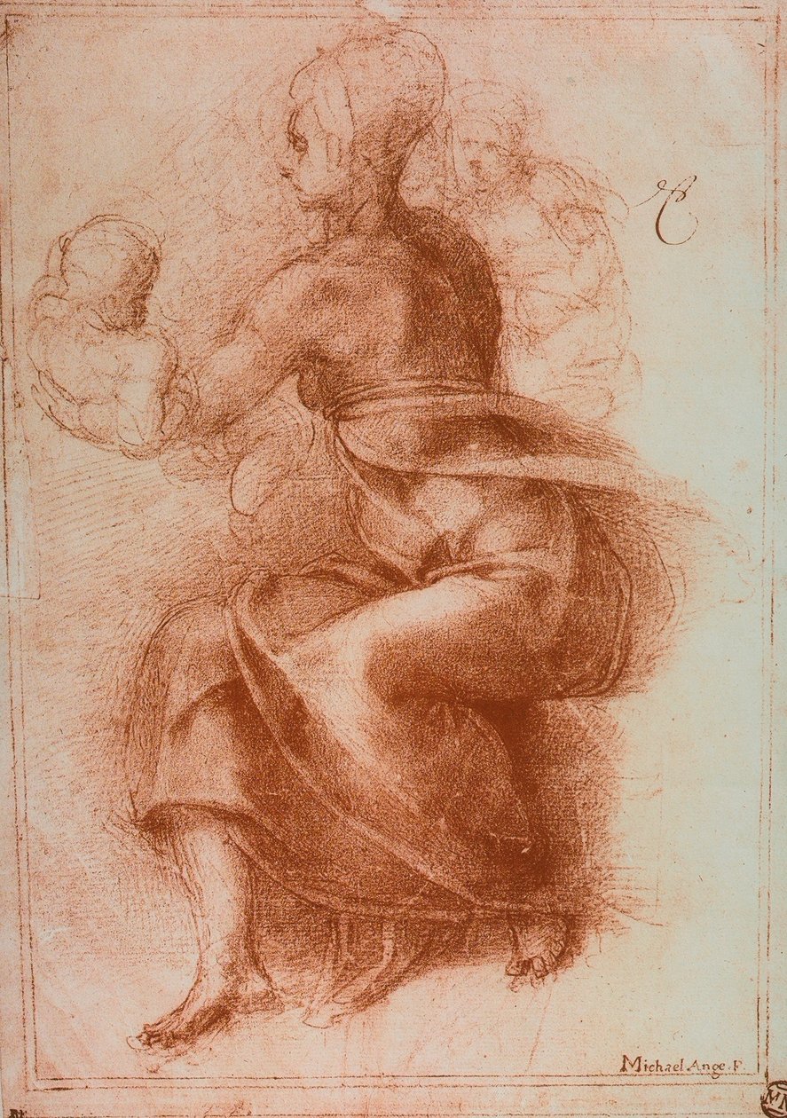 The Virgin and Child by Michelangelo Buonarroti