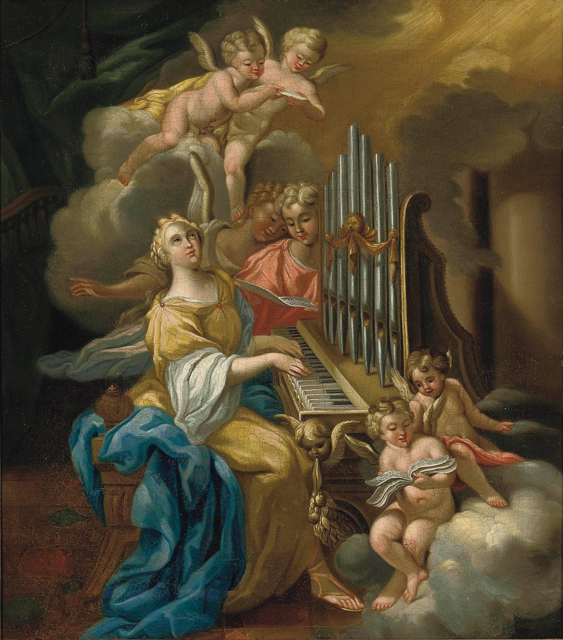 Saint Cecilia by Michele Rocca