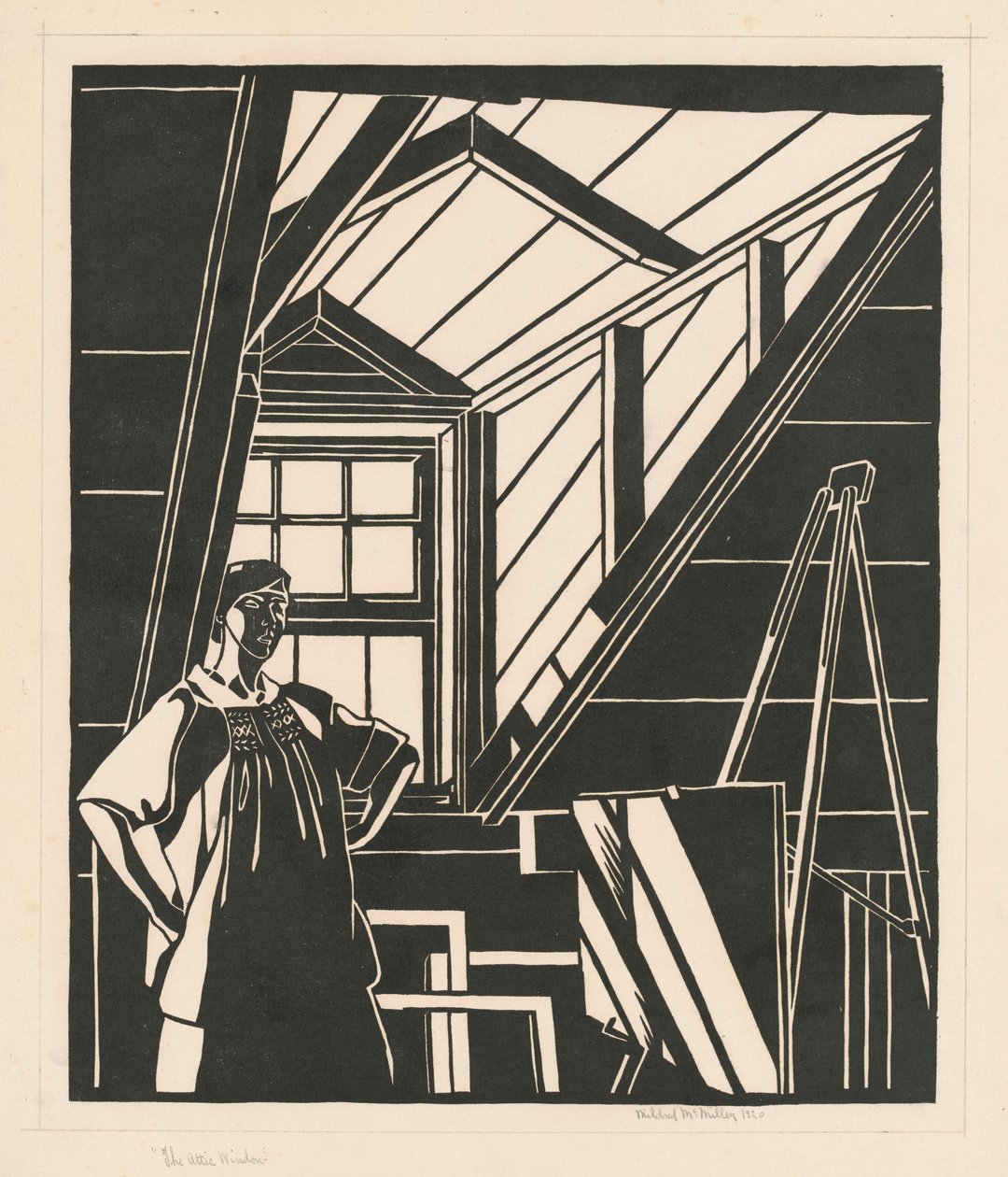 The Attic Window by Mildred McMillen