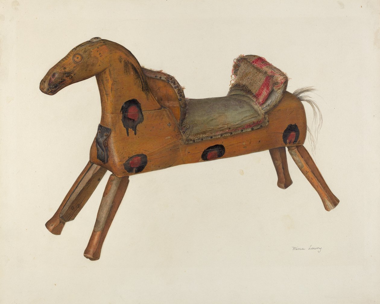Hobby Horse by Mina Lowry