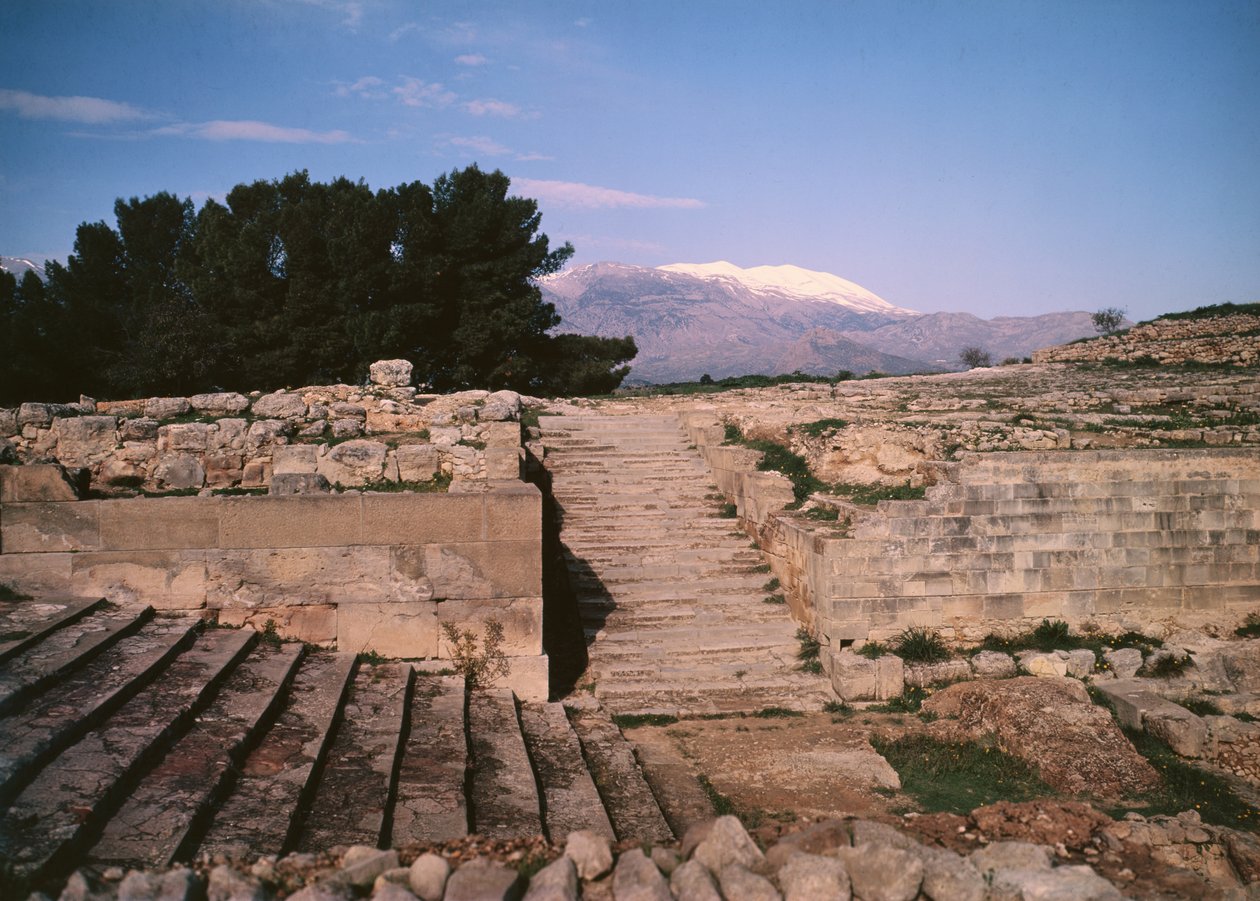 View of the Palace by Minoan