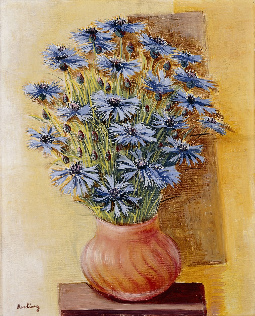 Vase of Flowers by Moise Kisling