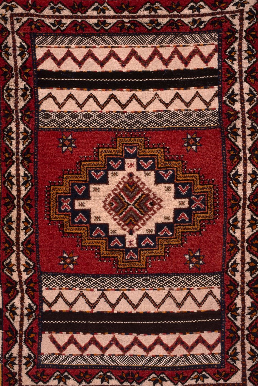 Carpet (detail) by Moroccan School