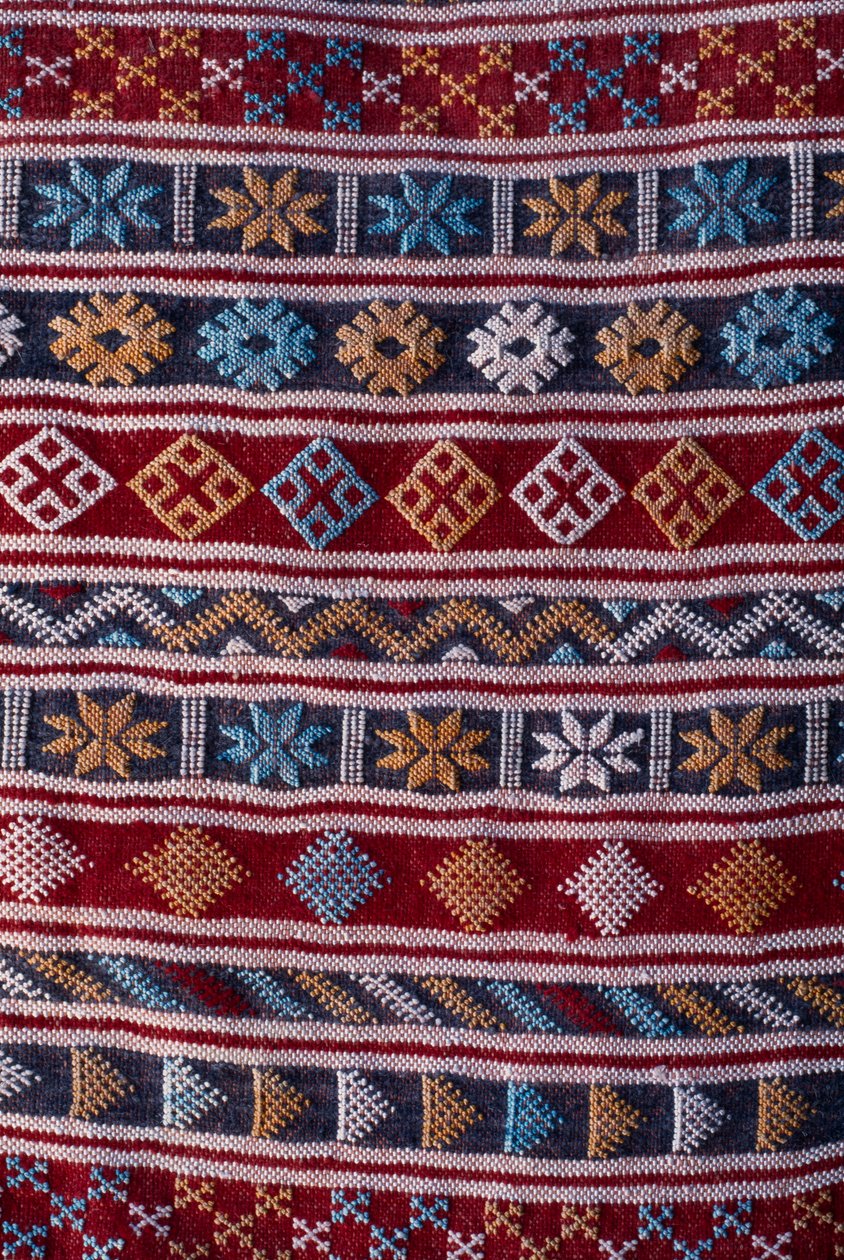 Carpet (detail) by Moroccan School