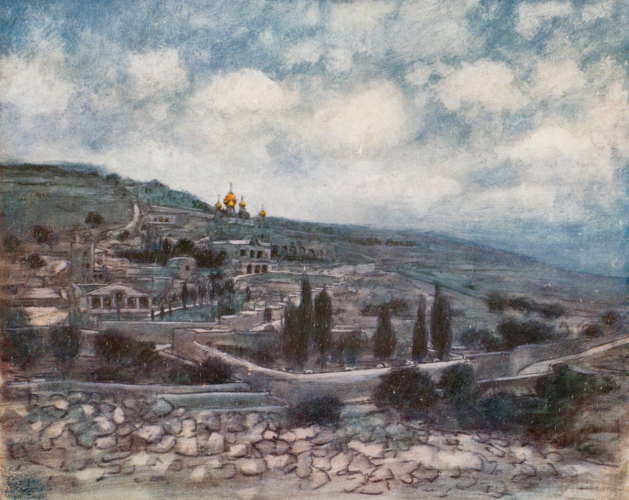 Mount of Olives by Mortimer Ludington Menpes