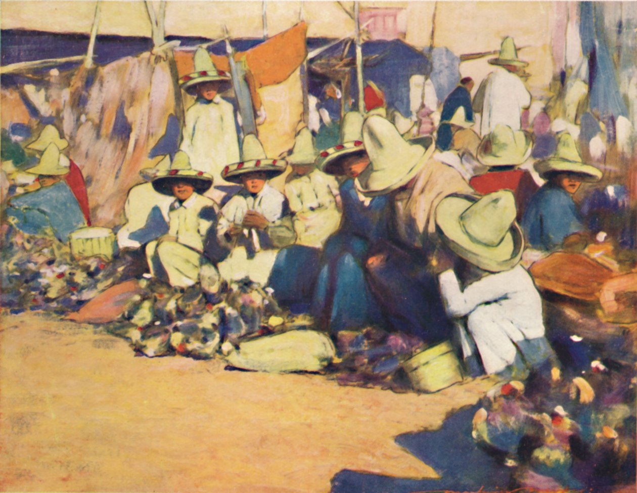 Puebla by Mortimer L Menpes