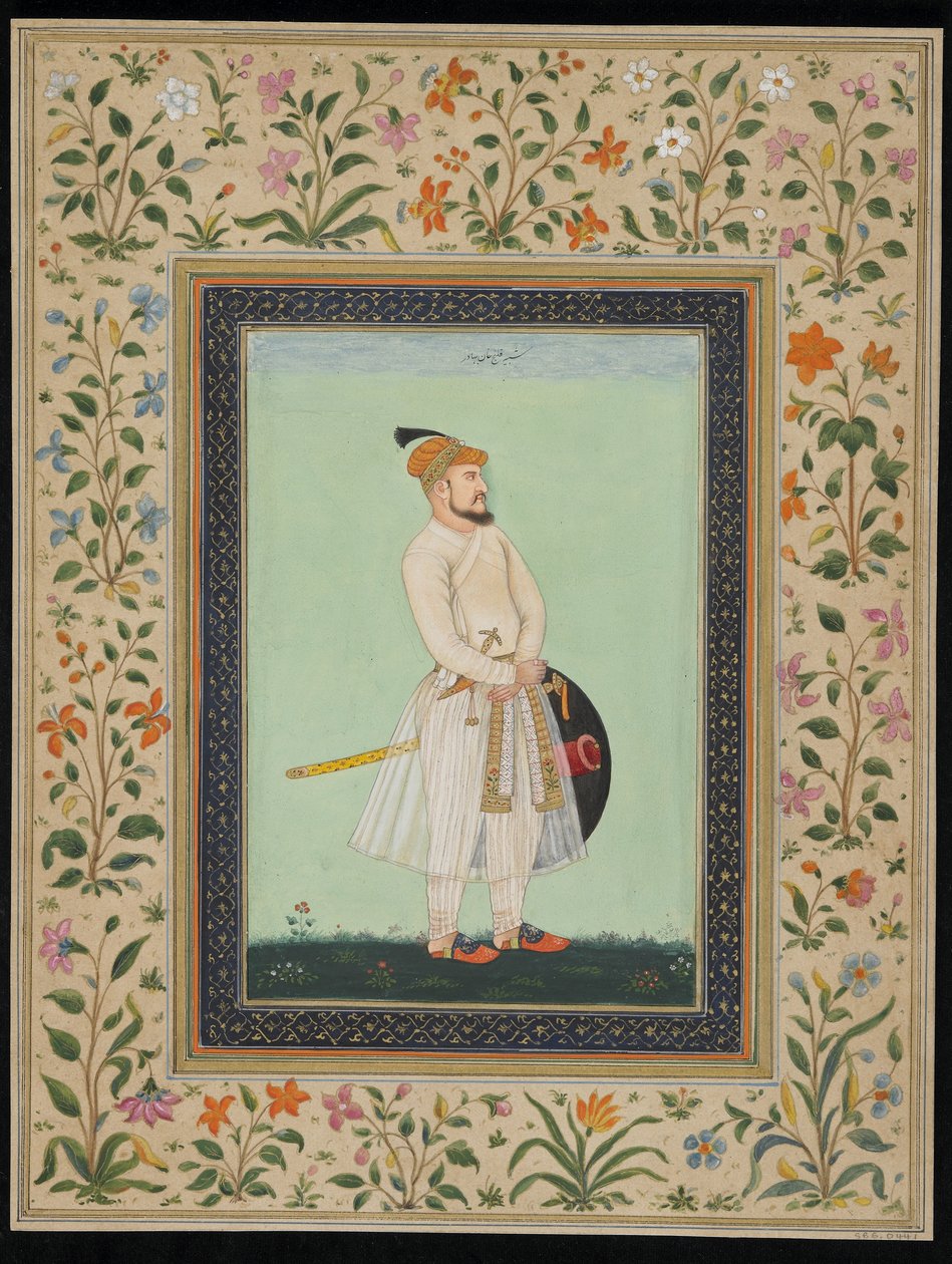 Qilich Khan by Mughal School