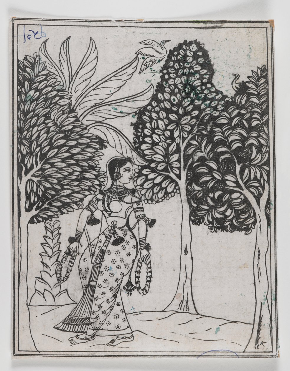 Kamod Ragini by Mughal School