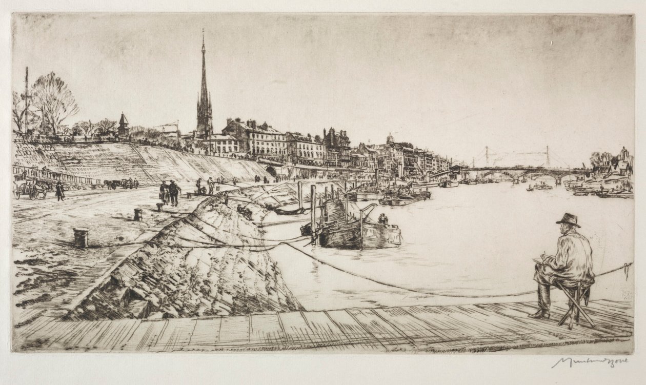 Rouen by Muirhead Bone