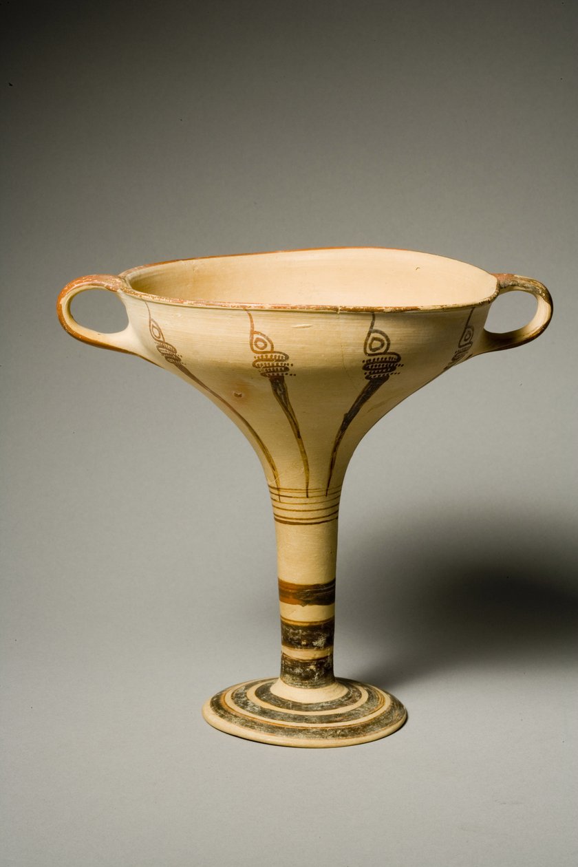 Stemmed Kylix by Mycenaean