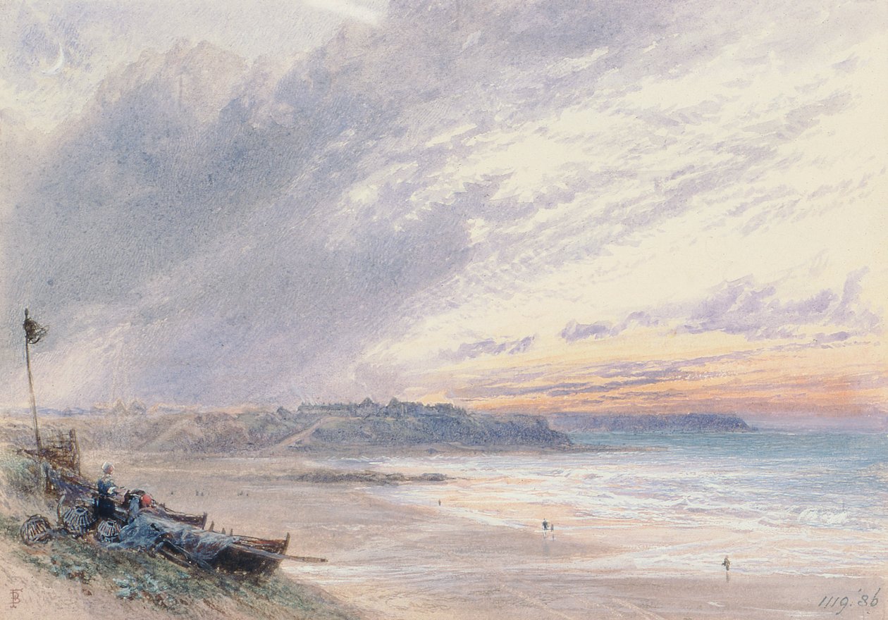 Sky, 19th Century by Myles Birket Foster