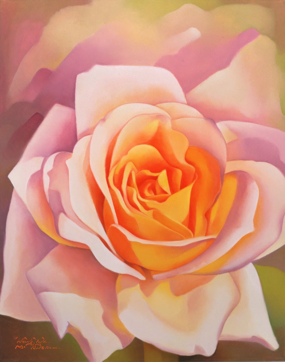 The Rose by Myung Bo Sim