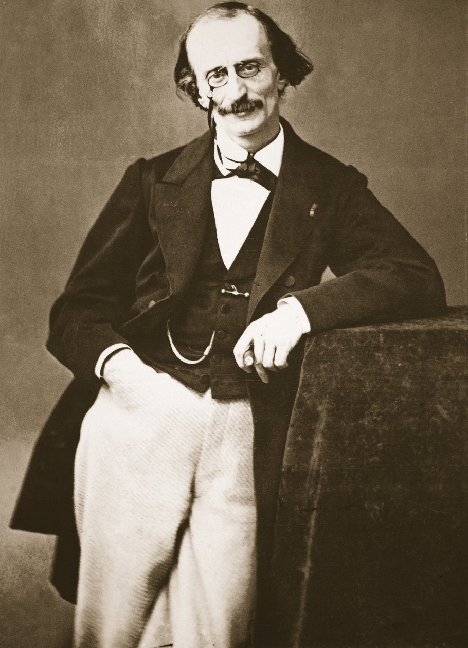 Jacques Offenbach, 1865 by Nadar