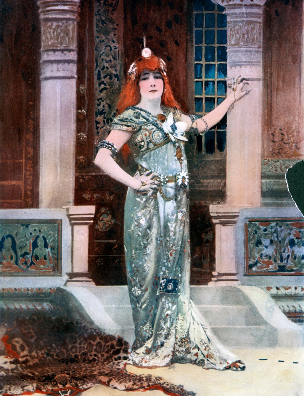 Sarah Bernhardt as Isolde by Nadar