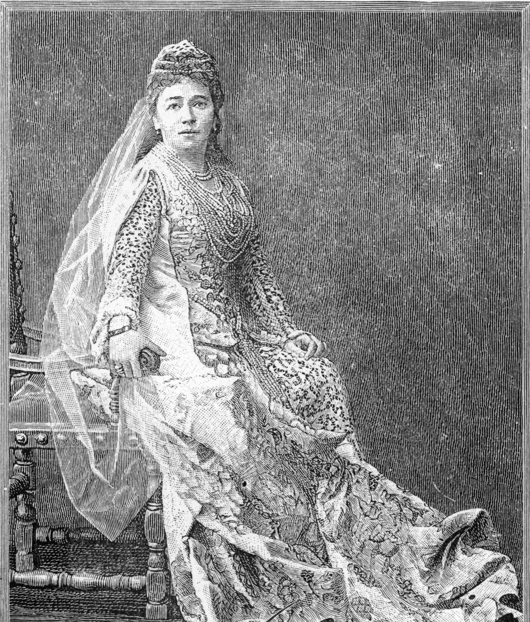 Madame Albani by Napoleon Sarony