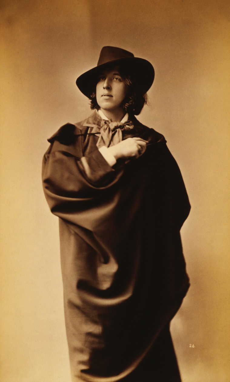 Oscar Wilde, 1882 by Napoleon Sarony