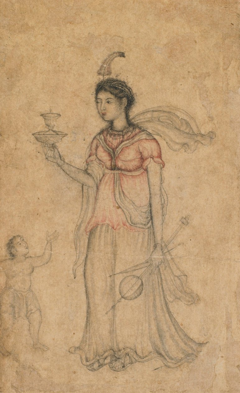 Allegorical Figure by Nar Singh