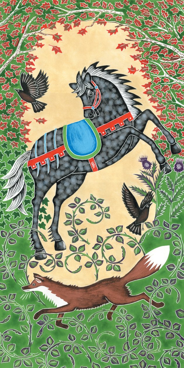 Horse & Fox by Nat Morley
