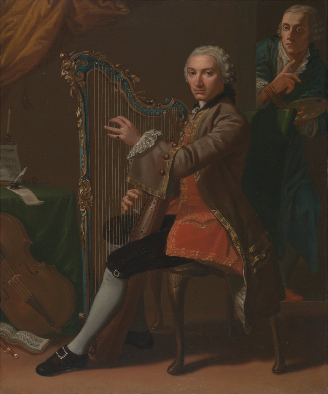 Cristiano Giuseppe Lidarti and Giovanni Battista Tempesti by Nathaniel Dance Holland