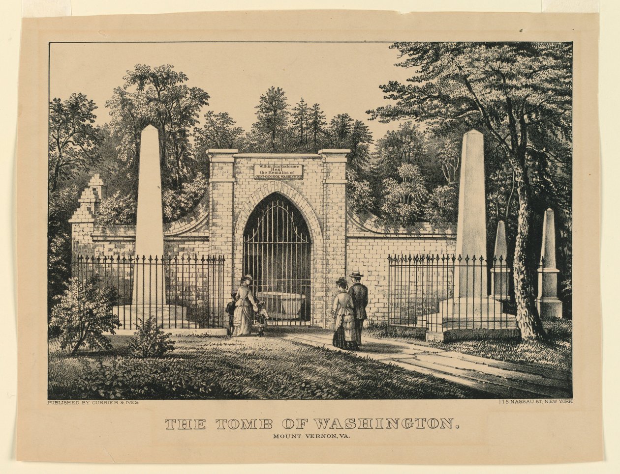 Print by Nathaniel Currier