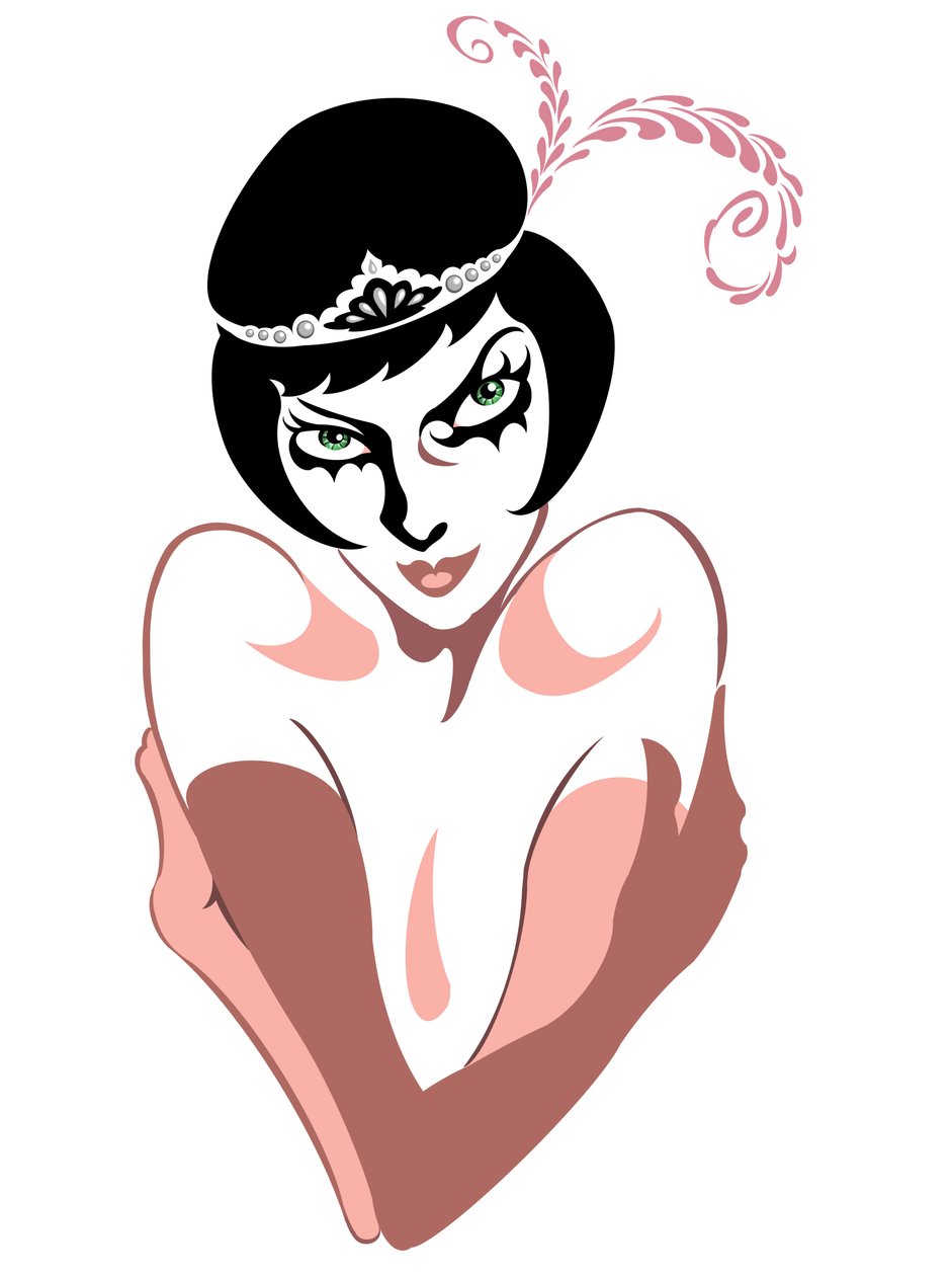 1920s Showgirl by Neale Osborne
