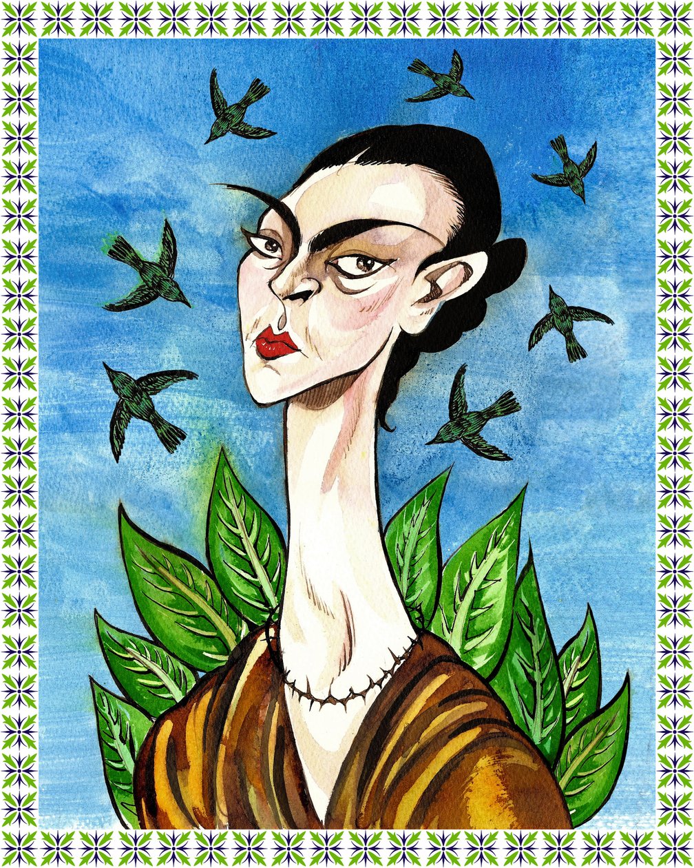 Frida Kahlo by Neale Osborne