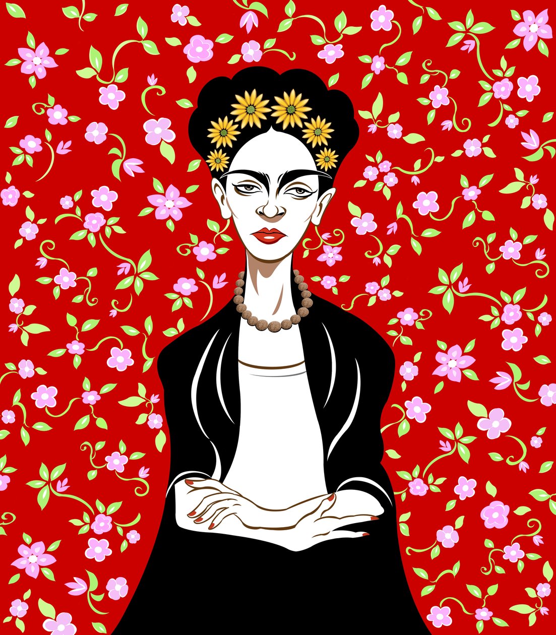 Frida Kahlo by Neale Osborne