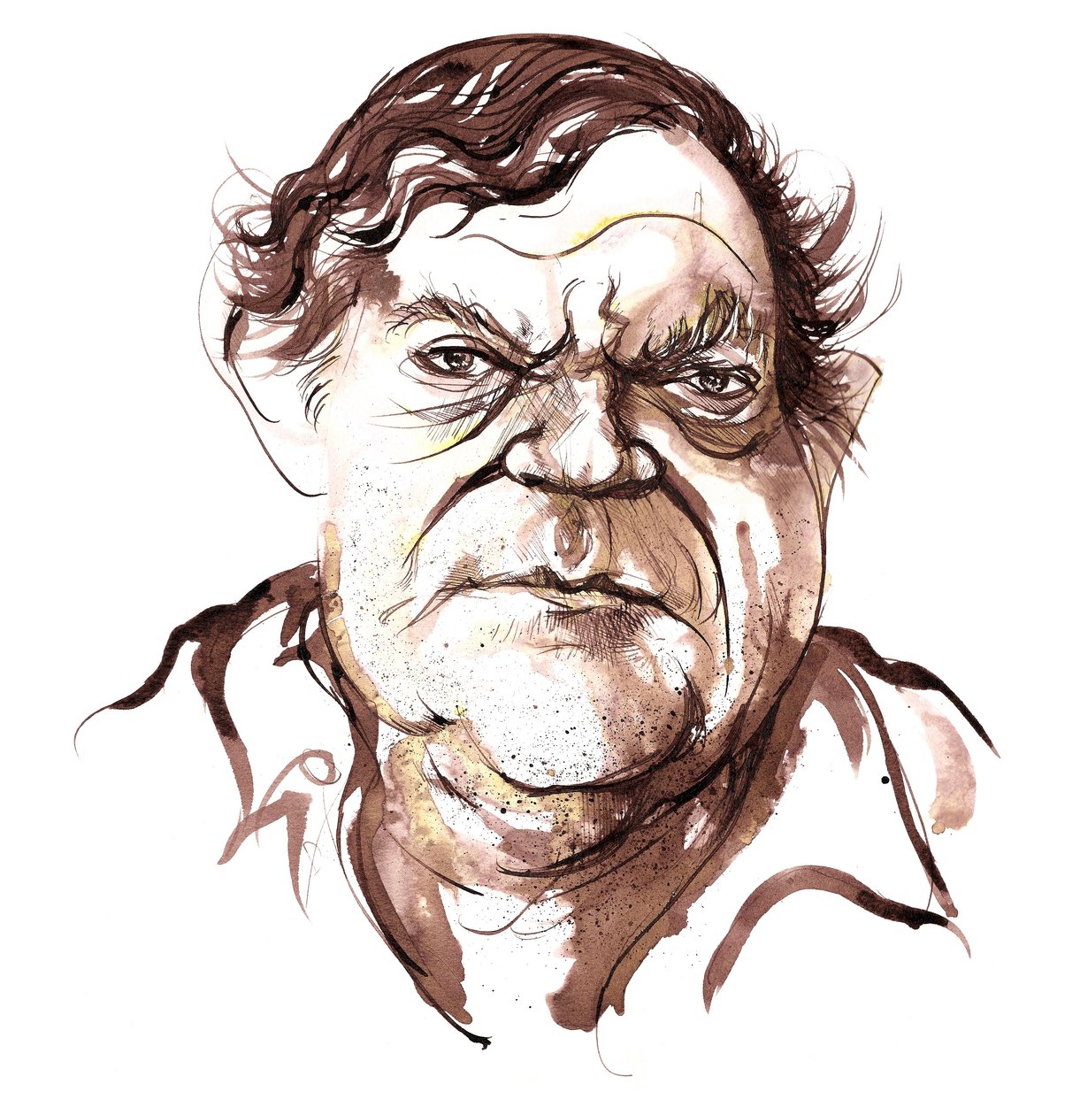 Robert Hughes, Australian Art Critic by Neale Osborne