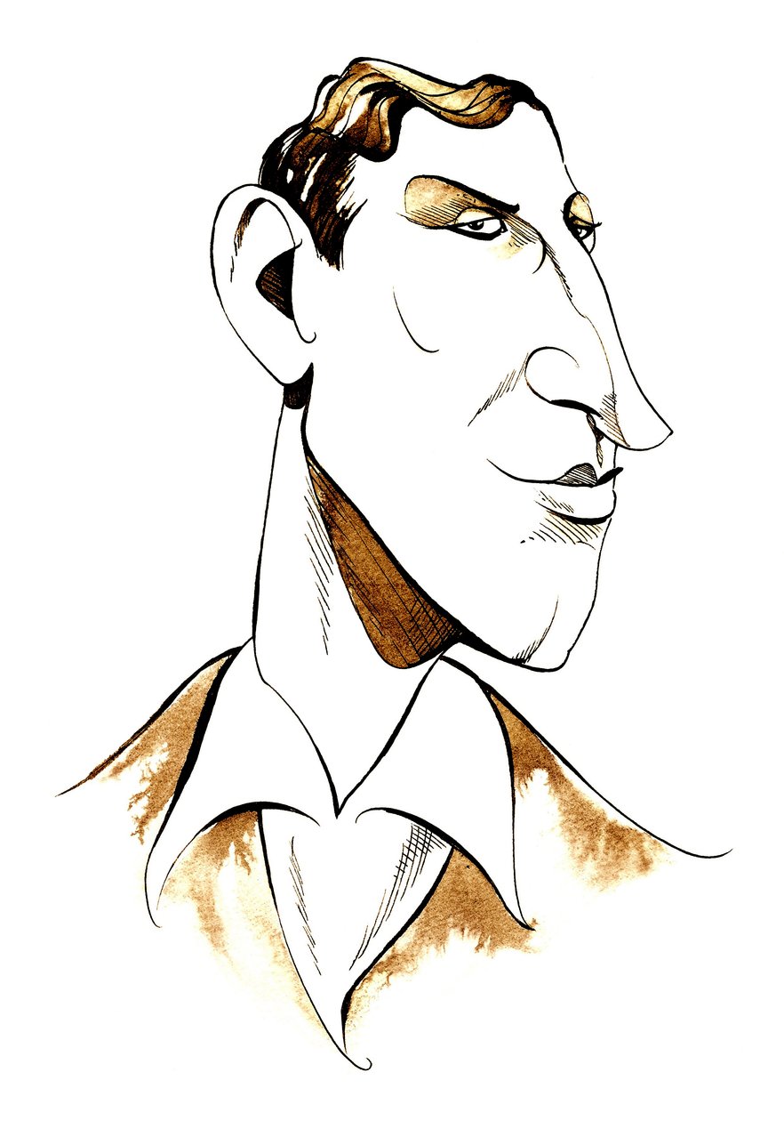 Siegfried Sassoon, English poet and novelist, 1886-1967 by Neale Osborne