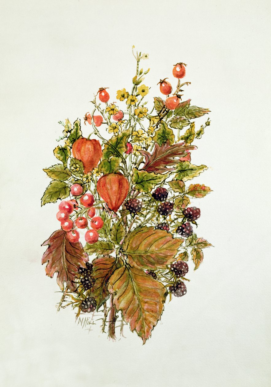 Autumn Posy by Nell Hill