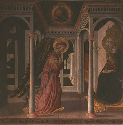 The Annunciation by Neri di Bicci