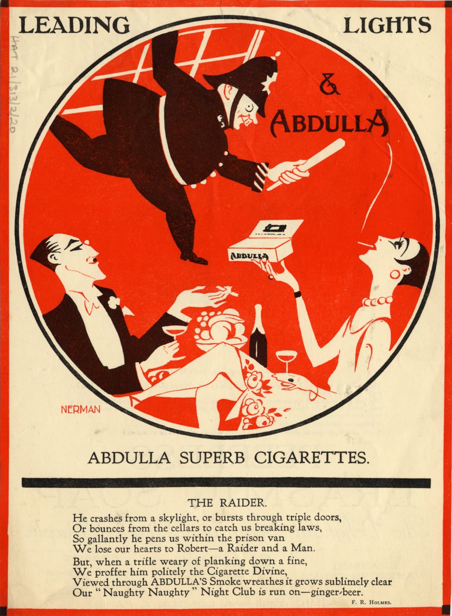 Abdulla Cigarettes by Nerman