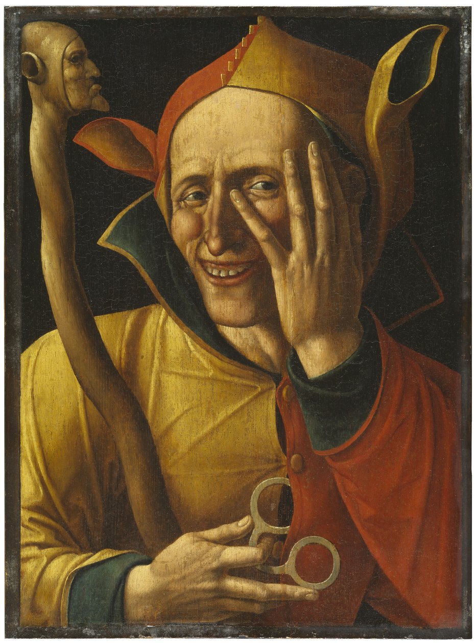 Laughing Jester by Netherlandish School