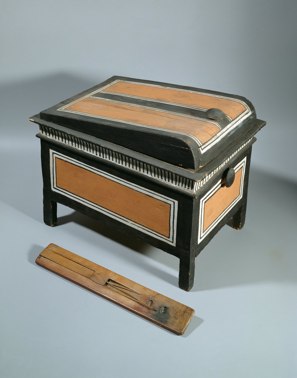 Scribes chest by New Kingdom Egyptian