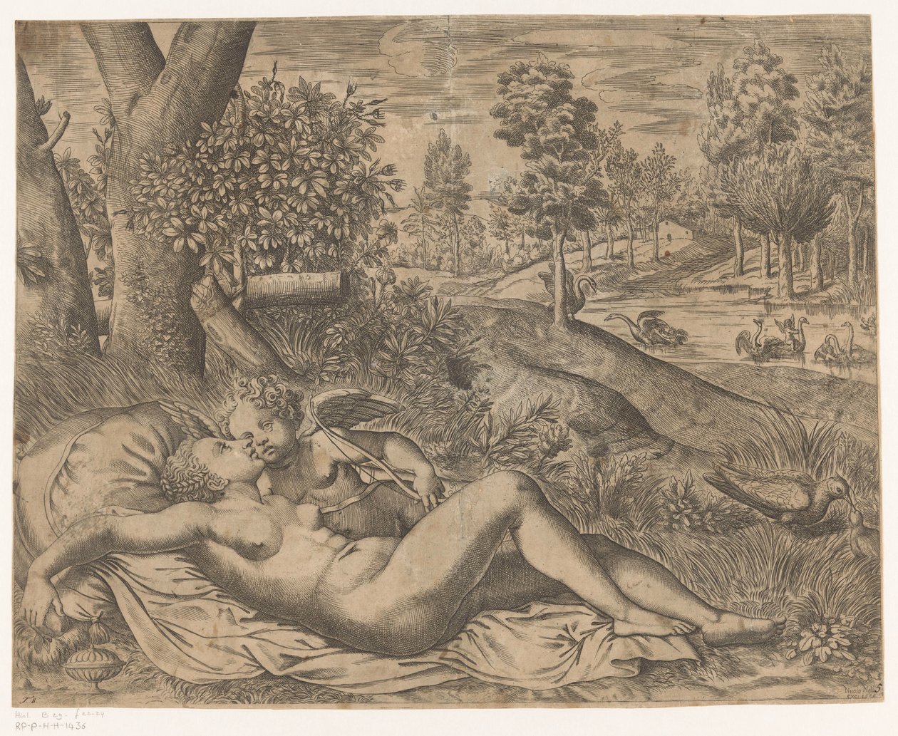 Venus and Cupid by Niccolò Nelli