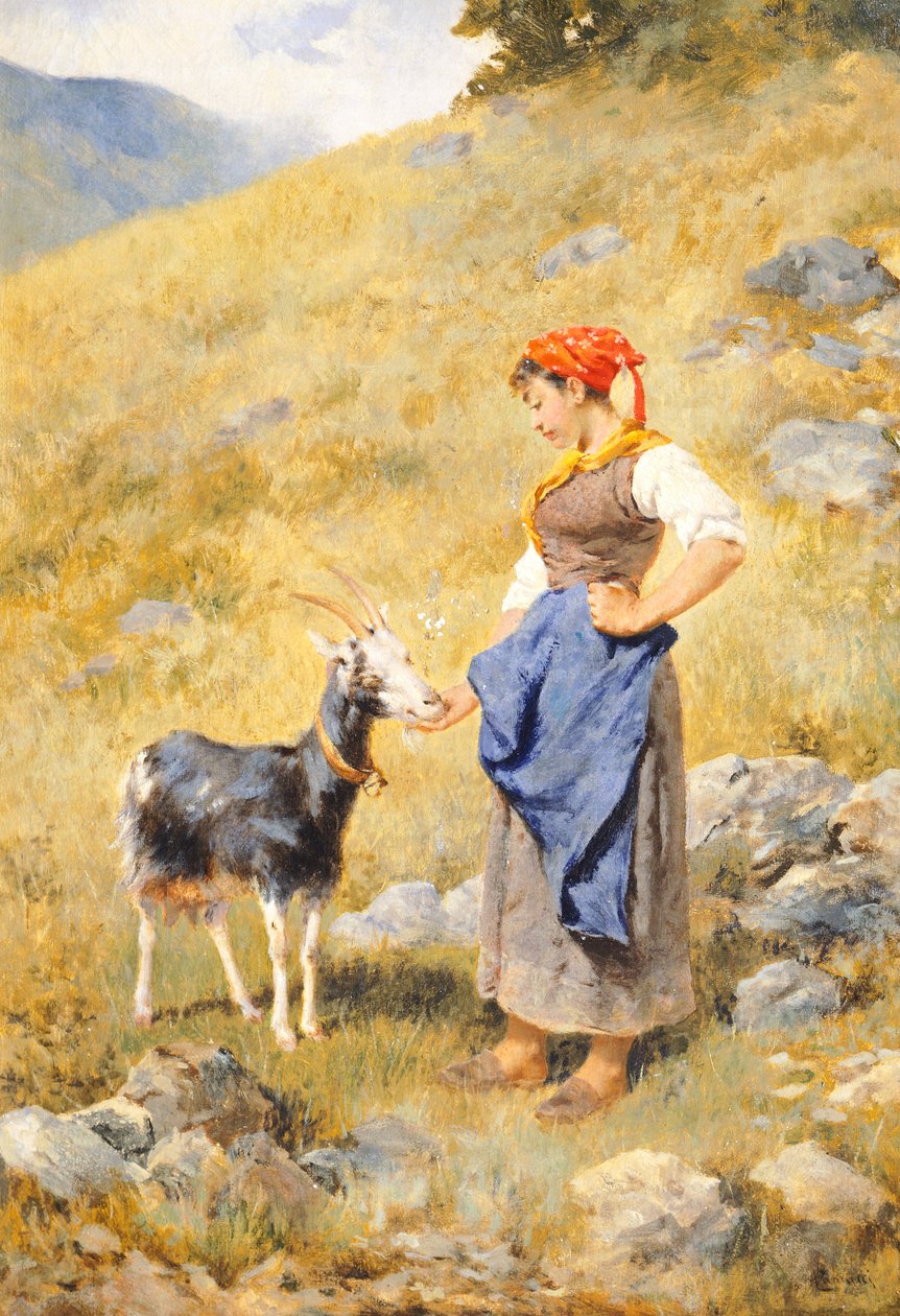 Shepherdess by Niccolo Cannicci