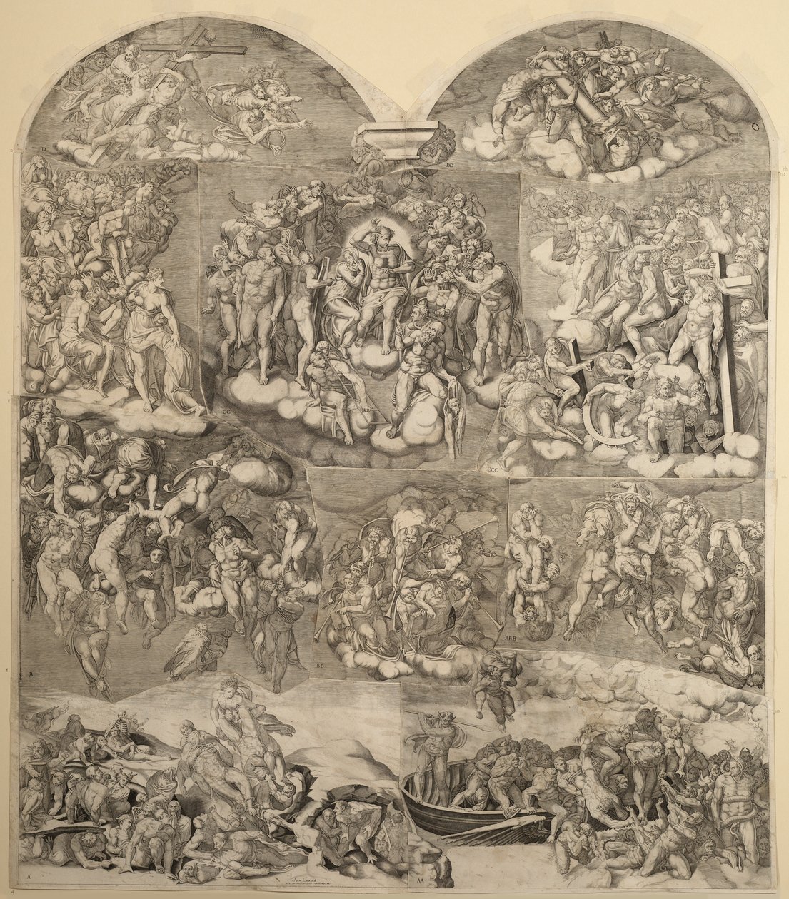 Last Judgment by Nicholas Beatrizet