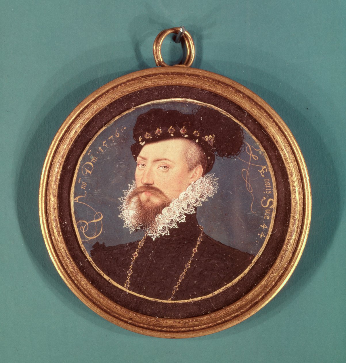 Robert Dudley, Earl of Leicester, 1576 by Nicholas Hilliard