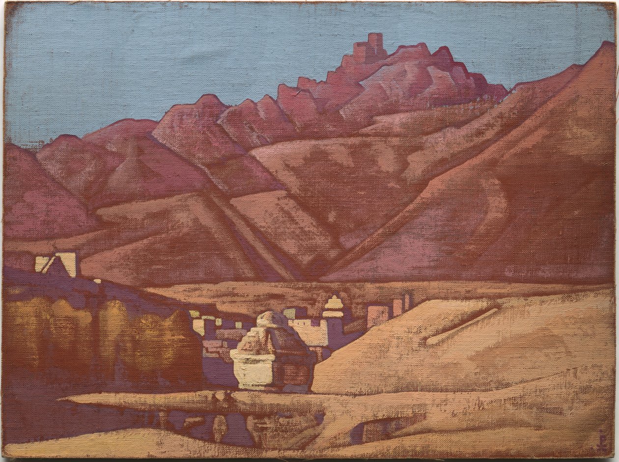 Leh, Ladakh by Nicholas Roerich